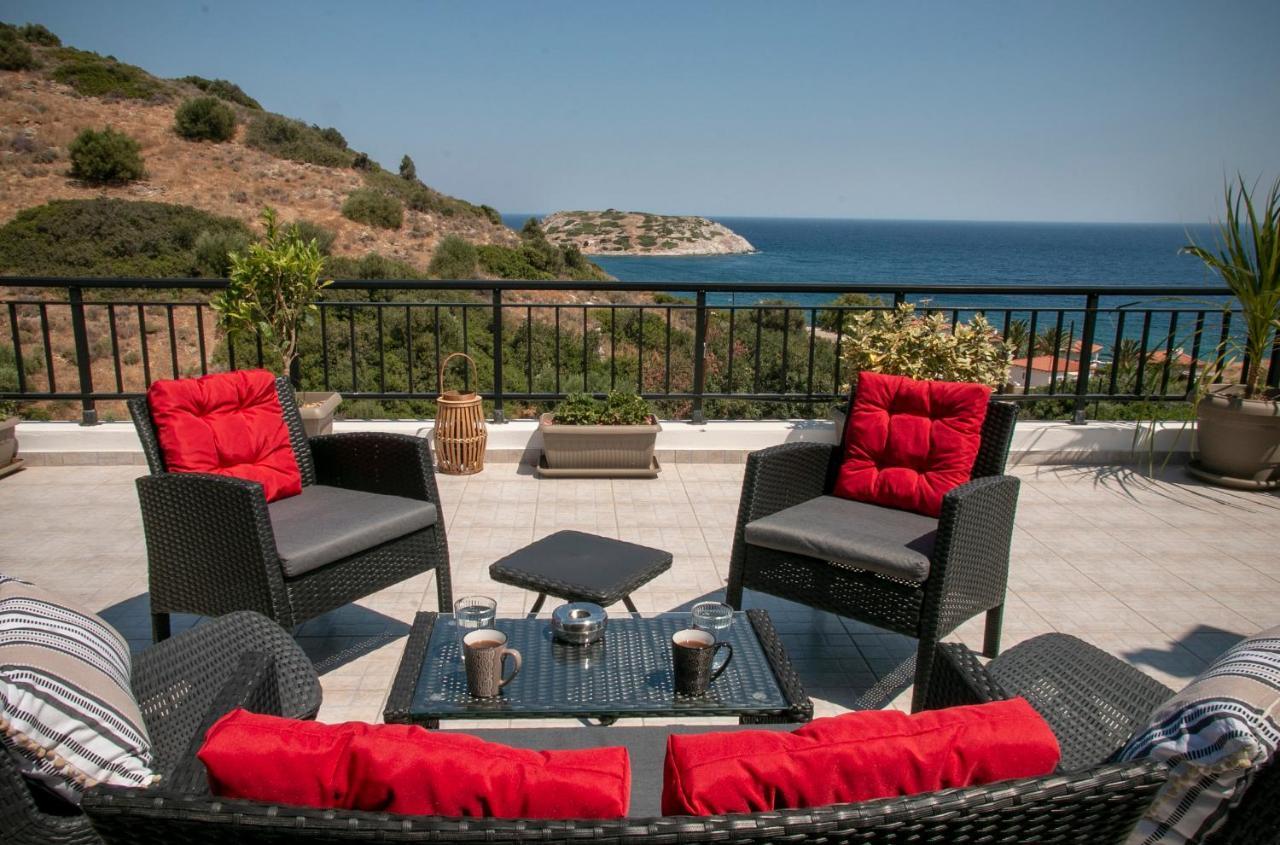 Summer Dream Cottage, 2Br, Beautiful Sea View Mochlos Zewnętrze zdjęcie
